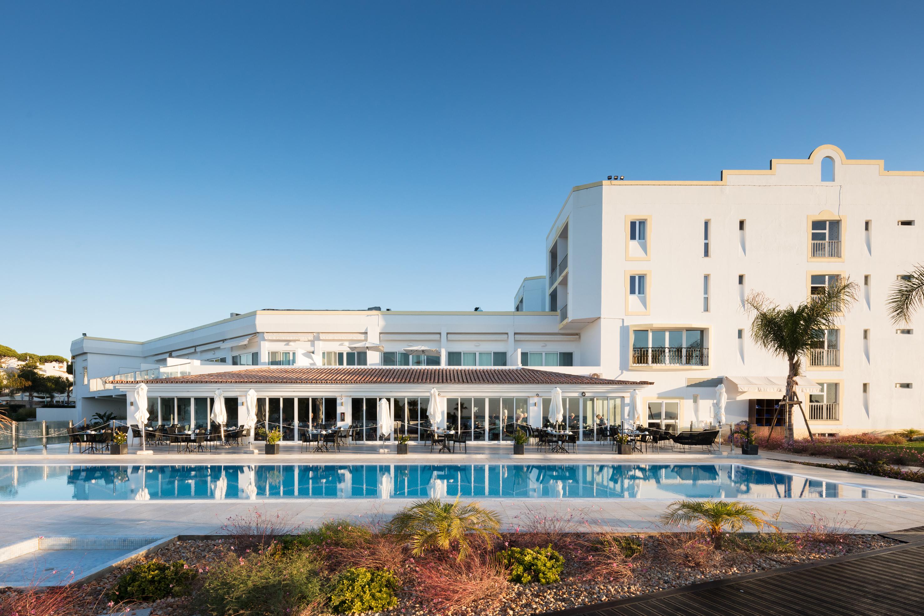 Dona Filipa Hotel Almancil Exterior foto